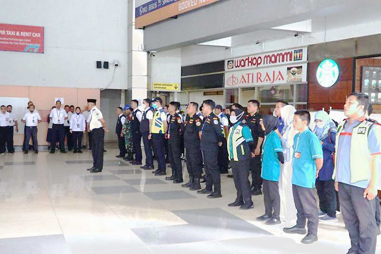 Posko Terpadu di Bandara Hasanuddin Mulai Layani Pemudik