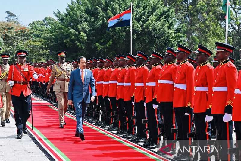 Presiden Joko Widodo Tiba di Tanzania