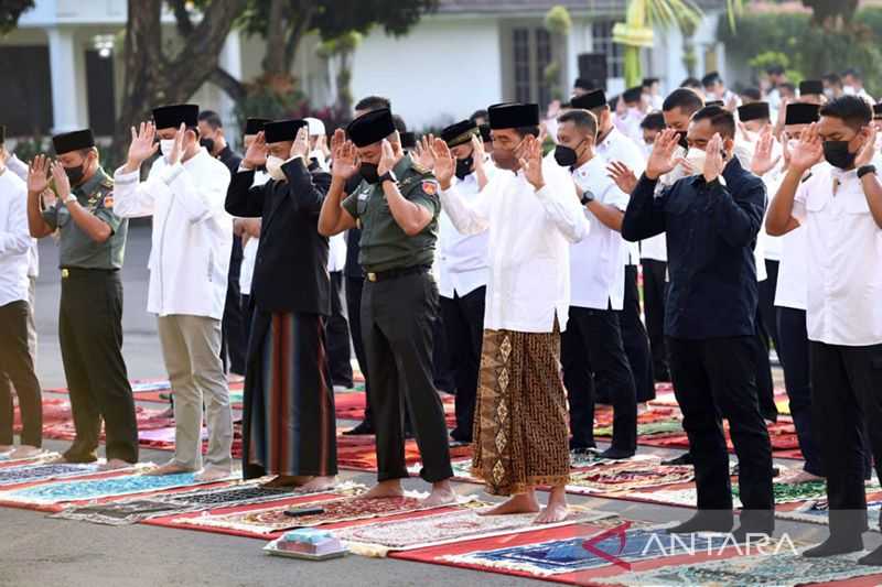 Presiden Jokowi: Kegembiraan Lebaran Jangan Kurangi Kewaspadaan dan Prokes