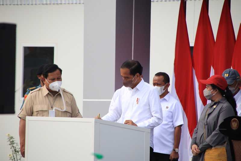 Presiden Jokowi Resmikan RS Modular Jenderal TNI LB Moerdani Yang Digarap PTPP 1