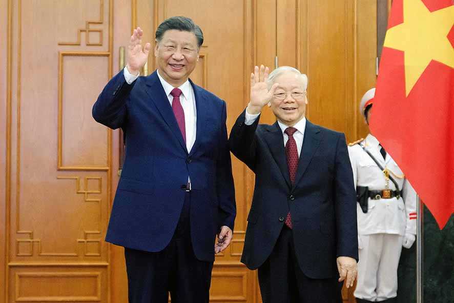 Presiden Xi Jinping Kunjungi Vietnam