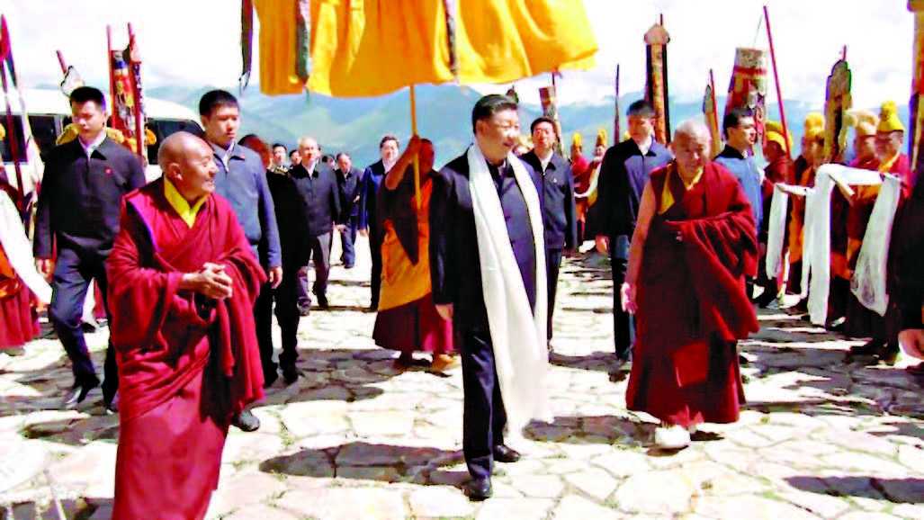 Presiden Xi Melawat ke Tibet