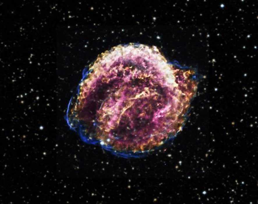 Puing-Puing Supernova Kepler Masih Dapat Terdeteksi
