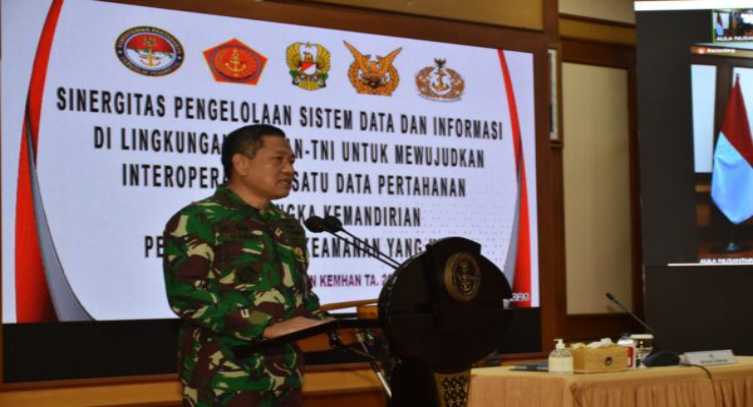 Pusdatin Kemhan Gelar Rakornis Mewujudkan Interoperability Satu Data Pertahanan