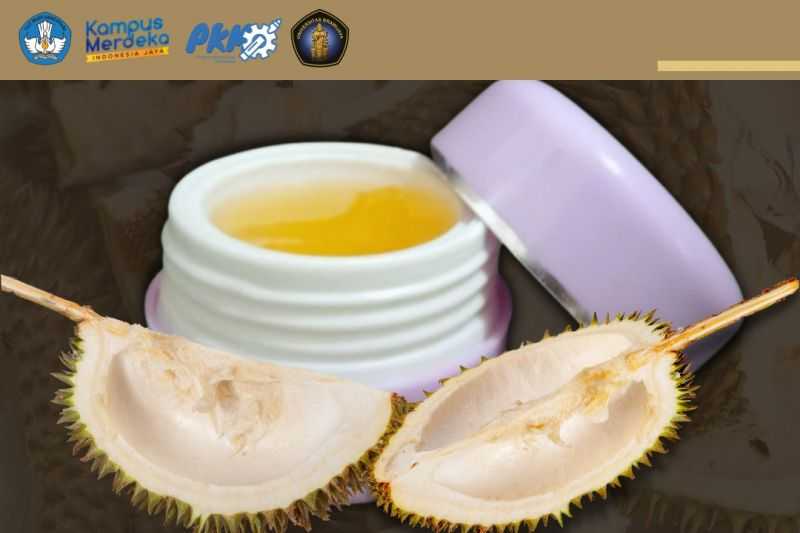 Pusing Atasi Jerawat, Ini Ada Solusi: Mahasiswa Universitas Brawijaya Olah Kulit Durian Jadi Krim Antijerawat