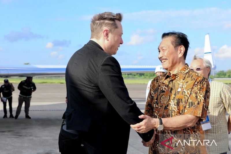 Resmikan Starlink, Elon Musk Tiba di Bandara Ngurah Rai Bali