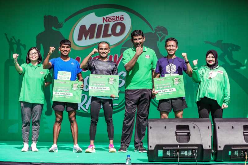 Ribuan Peserta Hijaukan GBK di MILO ACTIV Indonesia Race 2022 4