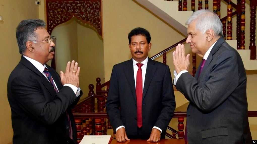 Sama-sama Diprotes, PM Sri Lanka Ranil Wickremesinghe Malah Dilantik Jadi Presiden Gantikan Gotaya Rajapaksa