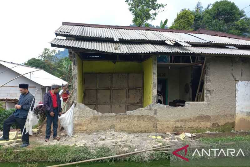 Sebanyak 68 Rumah di Sukabumi Rusak Terdampak Gempa