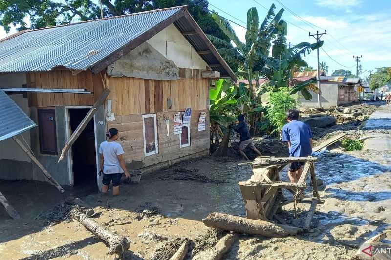 Sebanyak 91 rumah warga Sambo-Sigi terendam banjir bandang