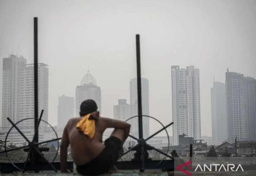Selasa Pagi, Kualitas Udara Jakarta Terburuk ke-3 di Dunia