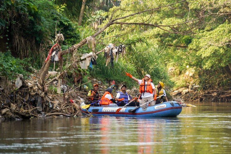 Sinergi PLN, BBWSCC, Pemprov DKI, dan Komunitas Bersih-bersih Sungai Ciliwung