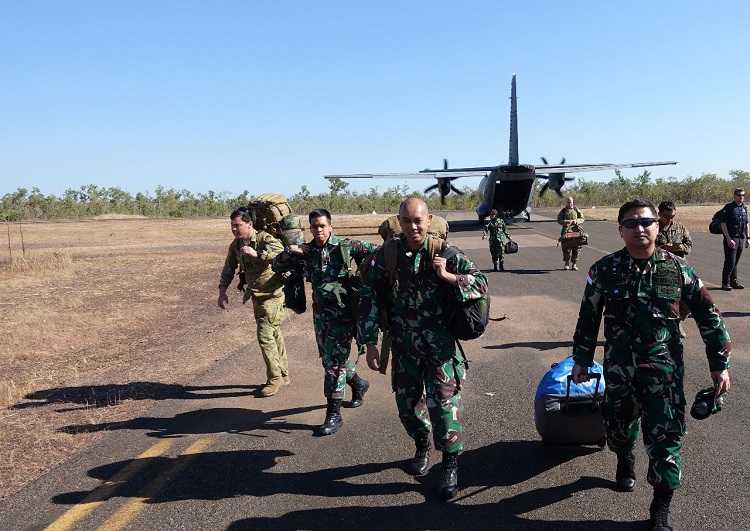 Skenario Latihan Bersama, TNI Kirim Bantuan Kemanusiaan untuk Korban Badai Siklon Tropis