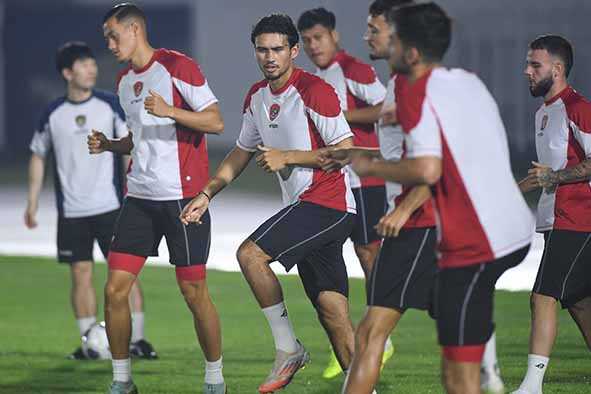 Skuad Garuda Mulai Fokus Latihan Taktik-09-10-2024