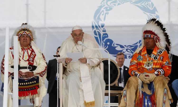 Soal Tragedi di Sekolah Katolik, Paus Fransiskus Minta Maaf ke Kanada, Ada Apa?