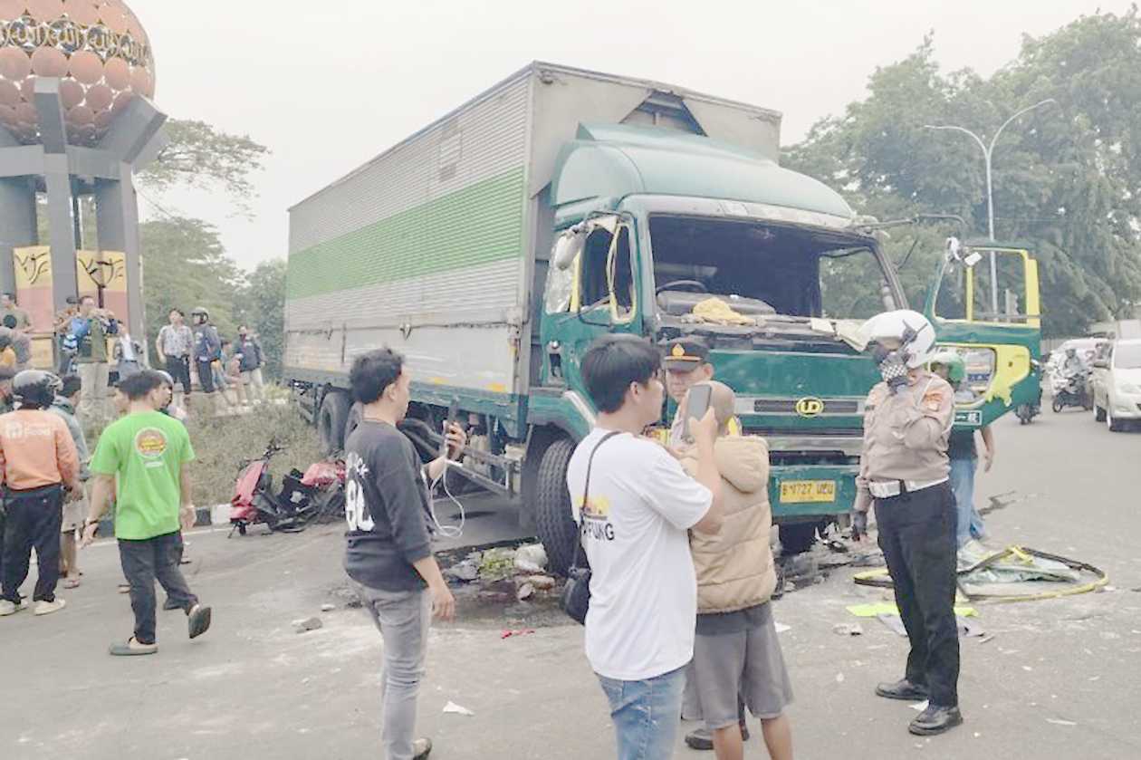 Sopir Truk Ugal-ugalan di Tangerang Ditetapkan Jadi Tersangka