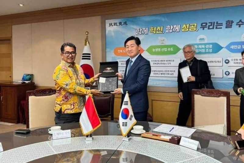 Sulbar dan Provinsi Jeollabuk-do, Korea Selatan Kerja Sama Bidang Pertanian