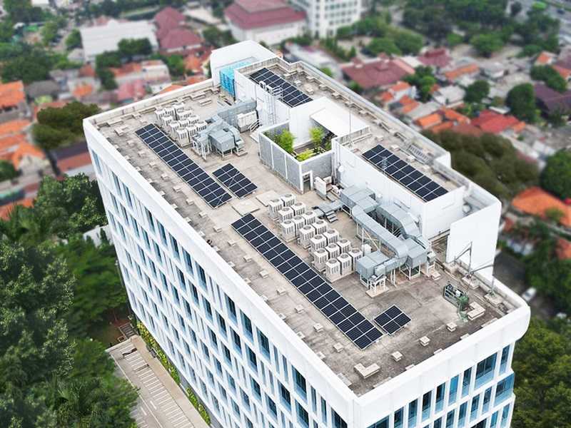 SUNterra Pasang PLTS Atap Berkapasitas  31,86 kWp di Kantor Pusat BAF