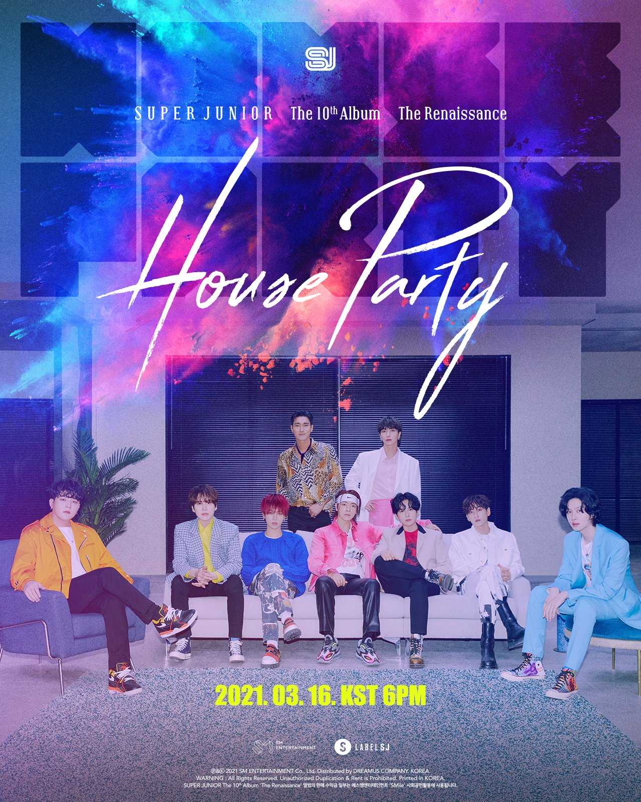 Super Junior Luncurkan Poster Trailer House Party