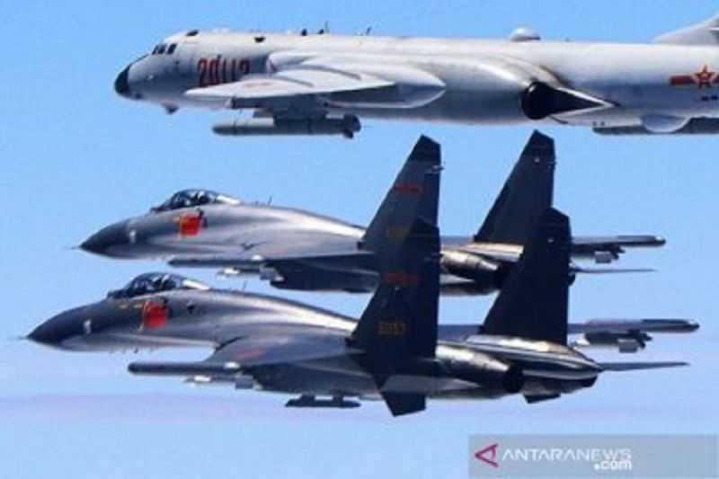 Taiwan Deteksi 23 Pesawat Tempur dan Lima Kapal Tiongkok Dekati Wilayahnya