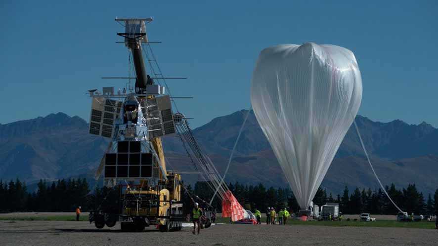 Teleskop Balon Udara untuk Mencari Materi Gelap