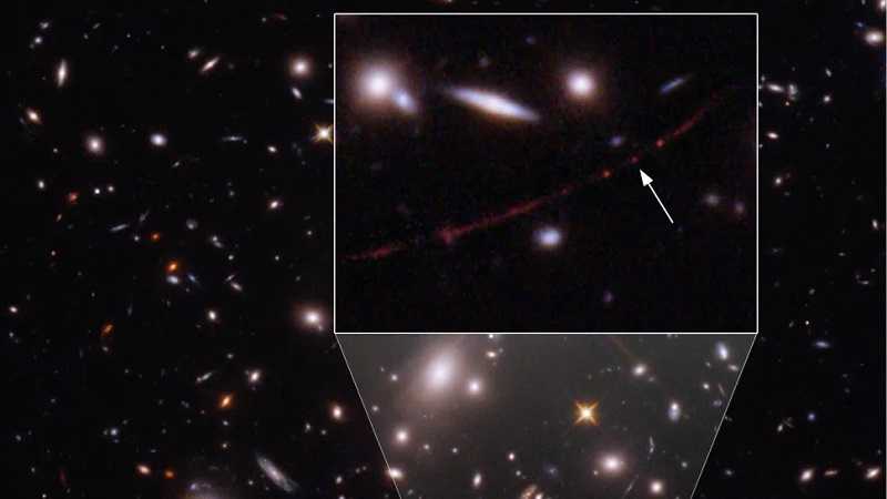 Teleskop Luar Angkasa Hubble Temukan Bintang Berjarak 12,9 Miliar Tahun Cahaya dari Bumi