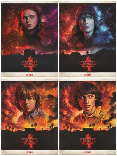 'Teori Poster' akankah Menjadi Nasib Buruk para Pahlawan 'Stranger Things' dalam Musim 5