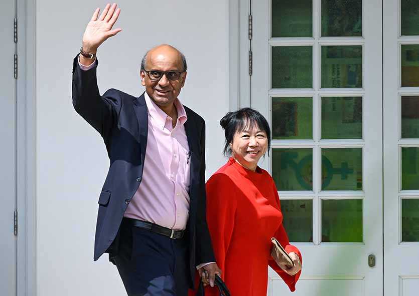 Tharman Shanmugaratnam Dilantik Jadi Presiden ke-9 Singapura