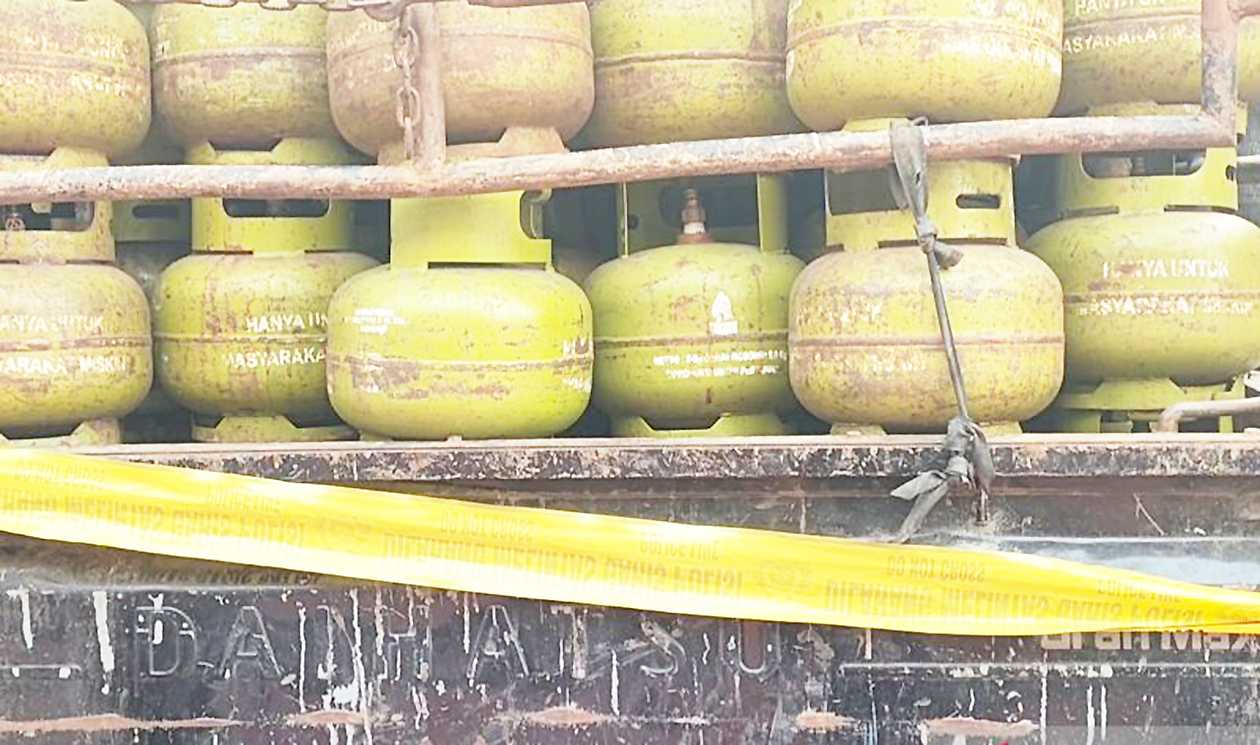 Tiga Pelaku Oplosan LPG Non Subsidi 12 Kg Ditangkap Polresta Bogor