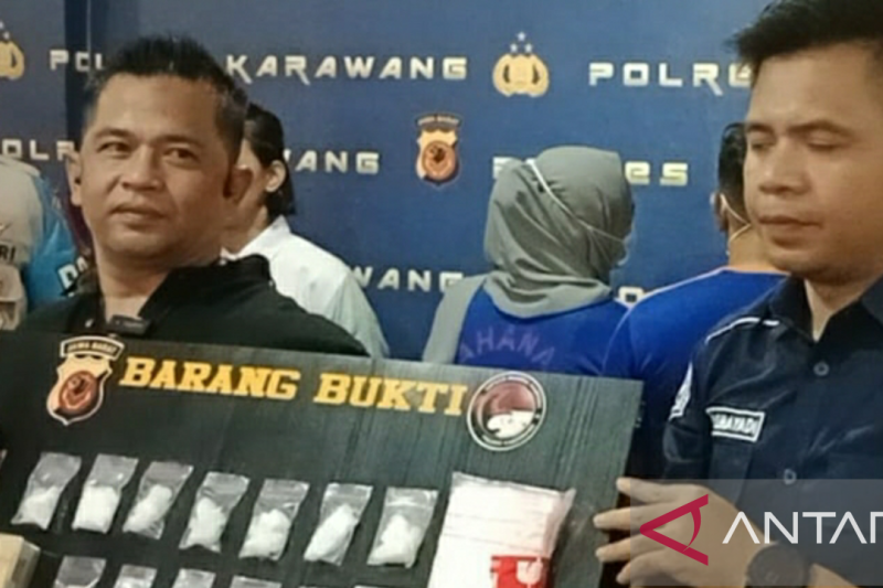 Tindak Tegas, Polisi Karawang Tangkap Seorang Perempuan Residivis Narkoba