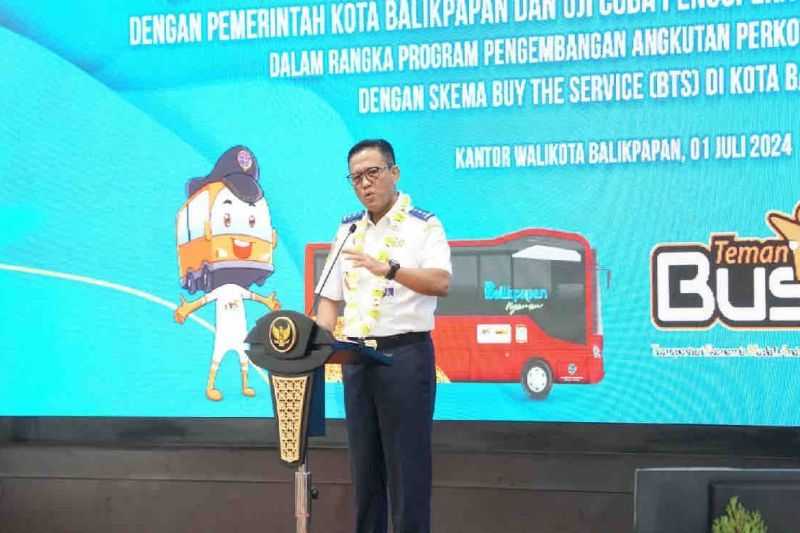 Tingkatkan Pelayanan Publik, Kemenhub dan Pemkot Uji Pengoperasian Bus 'Balikpapan City Trans'