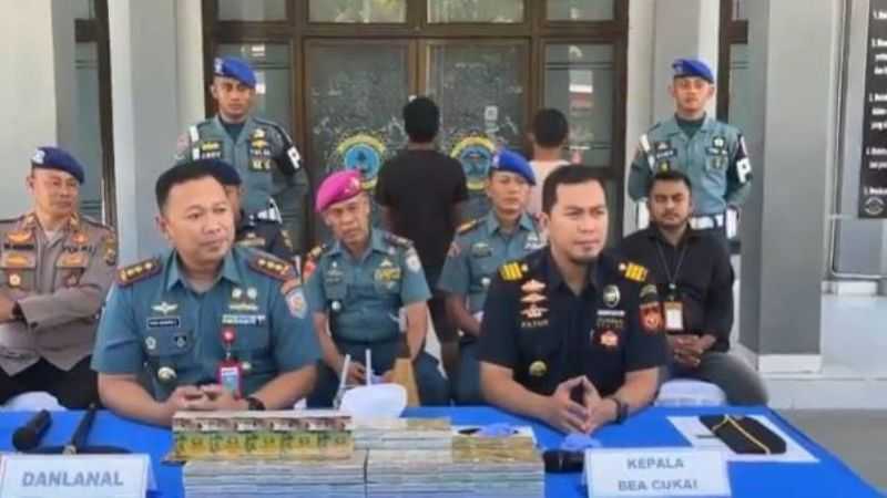 TNI AL Gagalkan Penyelundupan Rokok Ilegal Senilai Rp2,49 Miliar di Labuan Bajo