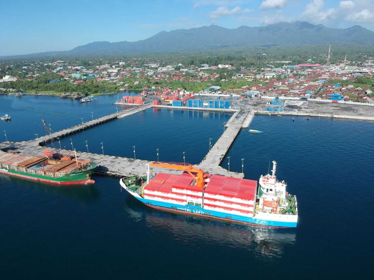 Tol Laut KM Kendhaga Nusantara 9 Resmi Beroperasi di Maluku Utara