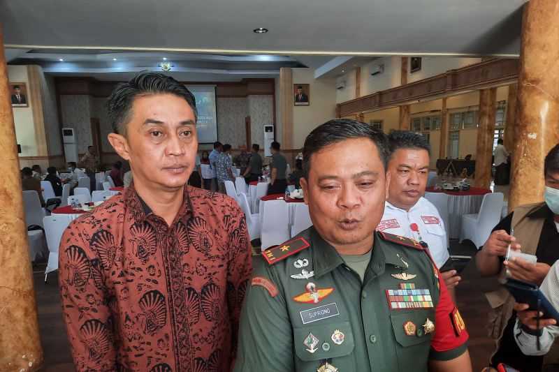 Top! Danrem 042/Gapu Brigjen TNI Supriono Minta Babinsa Sosialisasikan Pencegahan Karhutla di Jambi