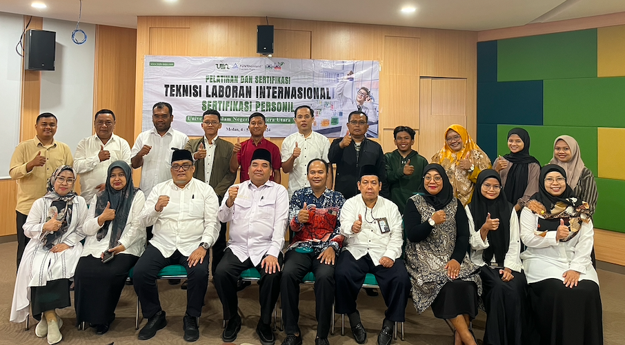 Universitas Islam Negeri Sumatera Utara (UINSU) Medan Adakan Sertifikasi Personil Teknisi Laboran Internasional