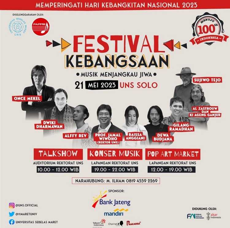 Untuk Menggelorakan Semangat Nasionalisme, Digelar Festival dan Konser Kebangsaan