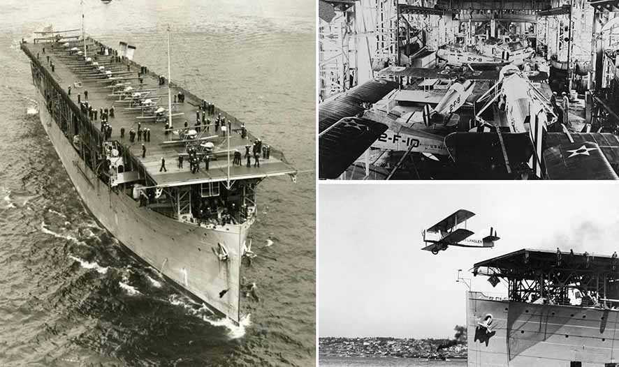 USS Langley, Kapal Induk Pertama AS