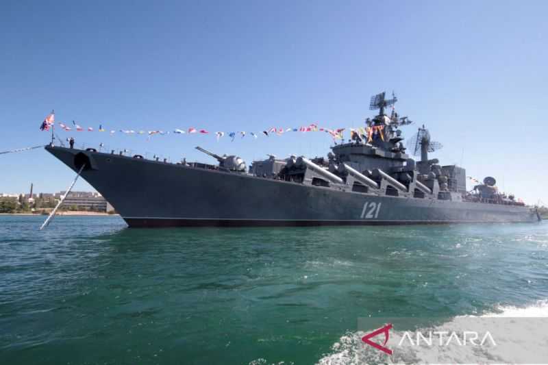 Viral yang Menghebohkan Kapal Perang Rusia Karam, Ini Analisa Mengagetkan dari Pengamat