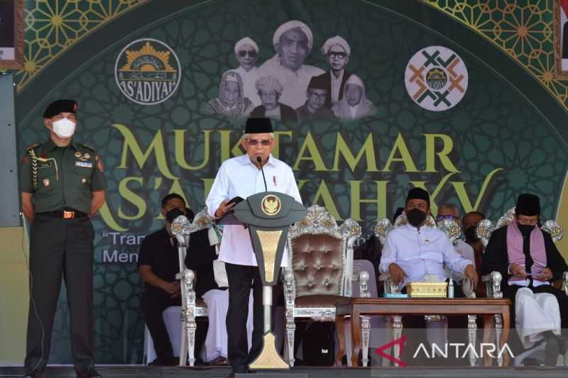 Wapres Ma'ruf Amin Ajak Pesantren Gerakkan Ekonomi Umat