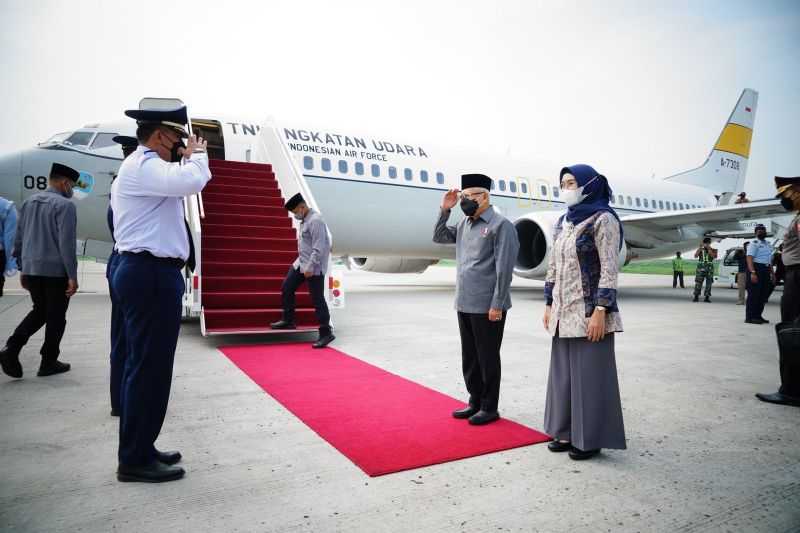Wapres Ma’ruf Amin ke Bangka Belitung, Resmikan Kongres Halal Internasional 2022