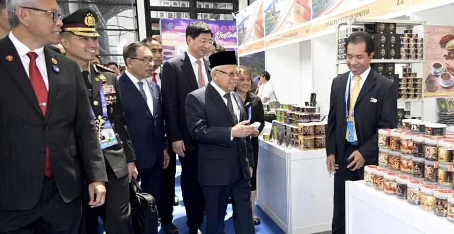 Wapres Ma'ruf Sebut CAEXPO Bukti Interaksi Pelaku Bisnis ASEAN-Tiongkok