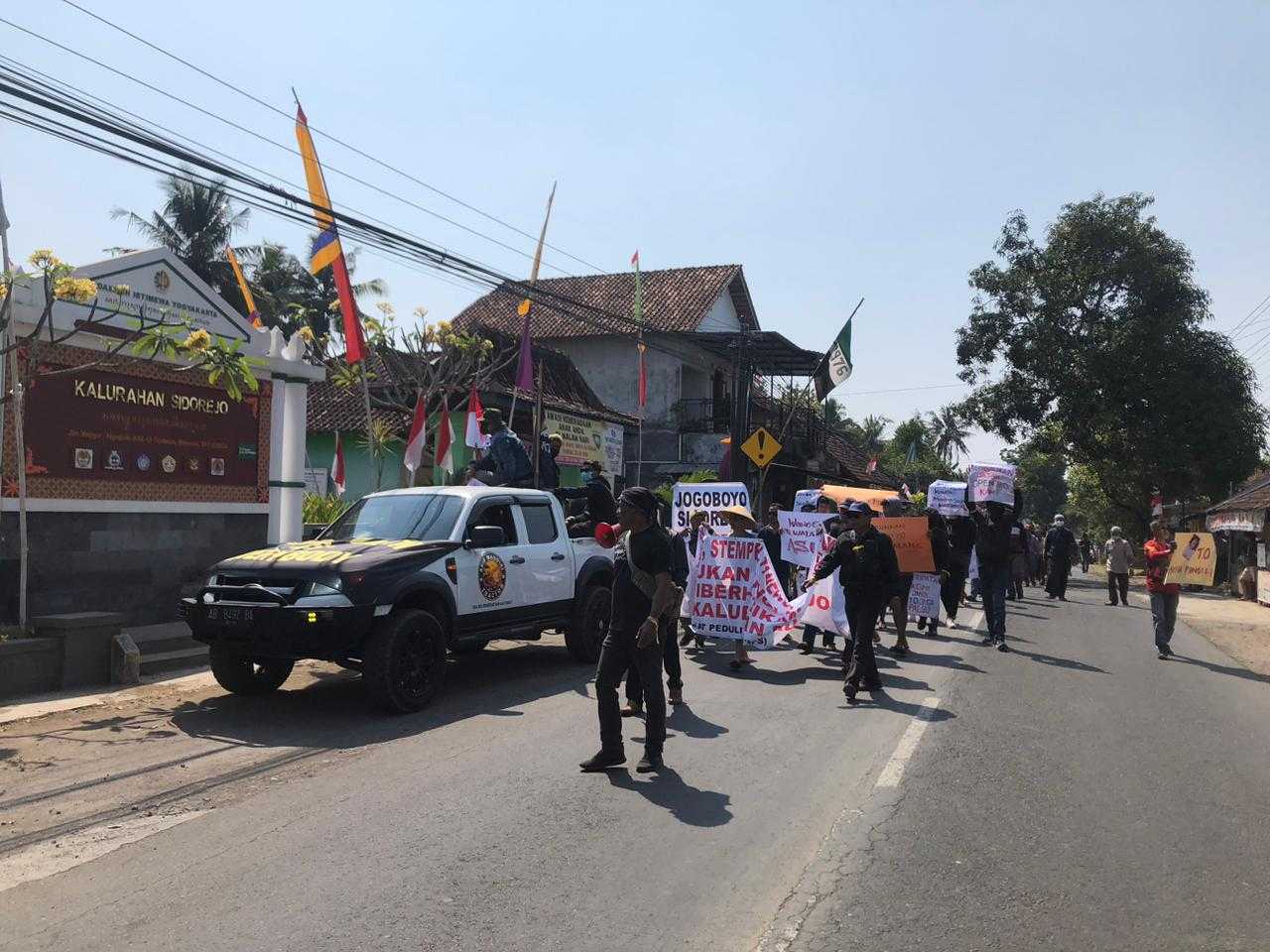 Warga Sidorejo, Godean, Kembali Gelar Demonstrasi Tuntut Jogoboyo Segera Mundur: Ini Adalah Momen Penting Bersihkan Sidorejo
