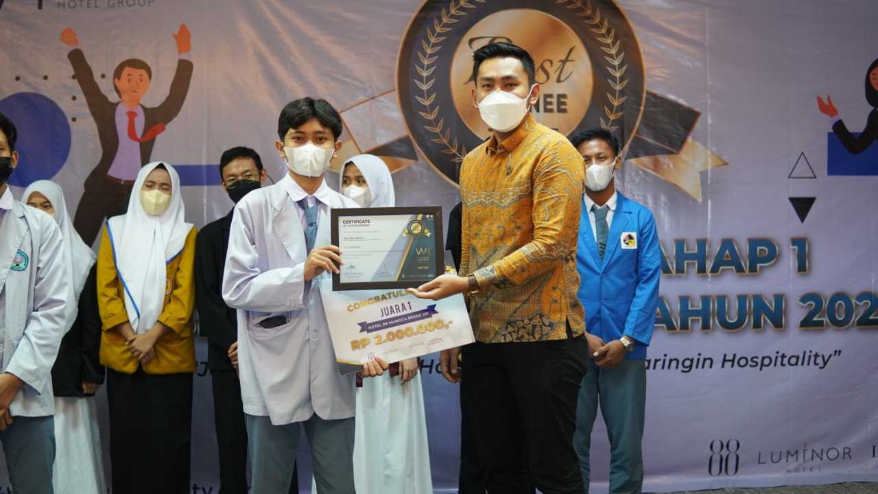 Waringin Hospitality Beri Beasiswa Best Trainee 2022 untuk Dukung Lulusan SMK