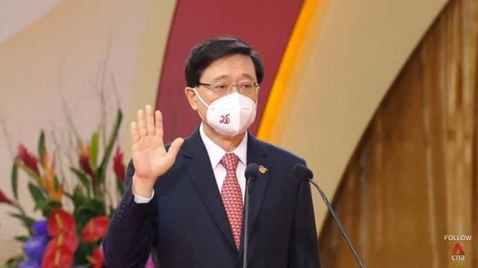 Xi Jinping Lantik John Lee sebagai Pemimpin Baru Hong Kong