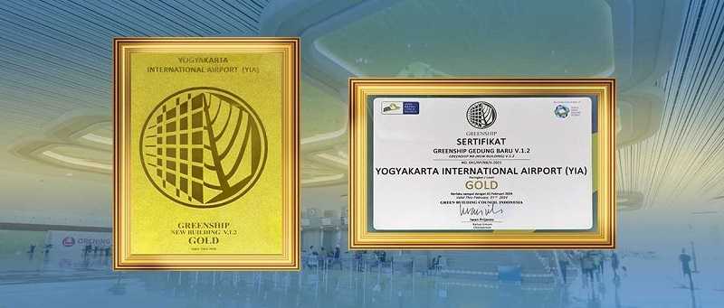 Yogya Luar Biasa, Bandara YIA Jadi Bandara Pertama di Indonesia yang Raih Sertifikat Gold Greenship Building
