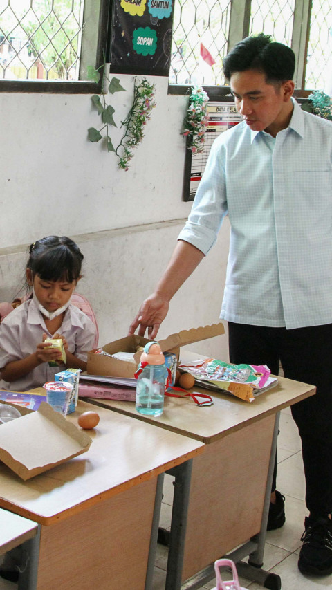 Wapres Tinjau Uji Coba Makan Bergizi Gratis di Palangka Raya