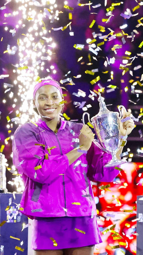 Coco Gauff Juara Final WTA