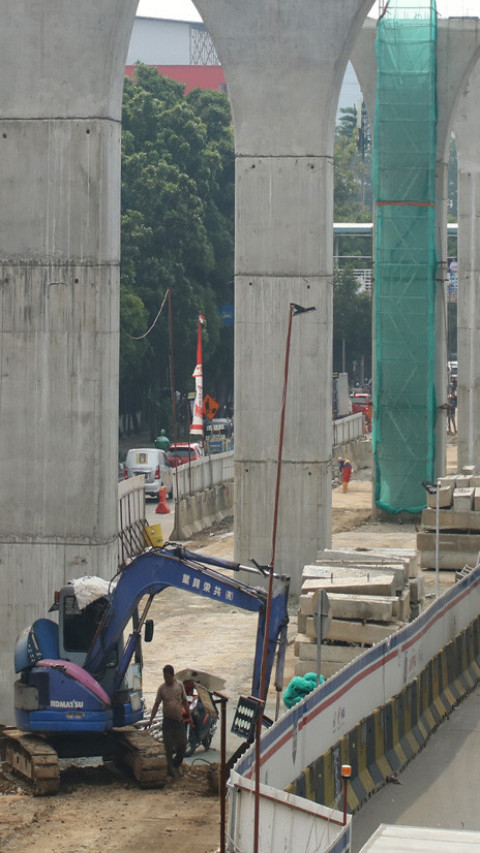 Rekor MURI proyek Light Rail Transit 