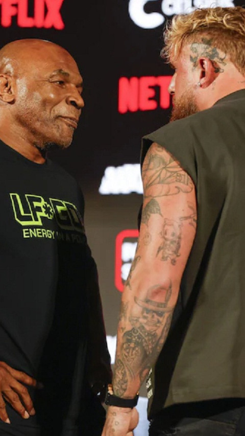 Mike Tyson Kembali Naik Ring, Hadapi Youtuber Paul yang 31 Tahun Lebih Muda