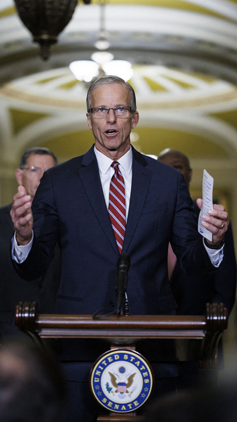 Republik Pilih John Thune sebagai Ketua Senat